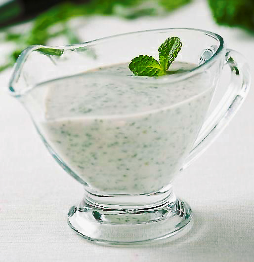 Заправка из йогурта для салата