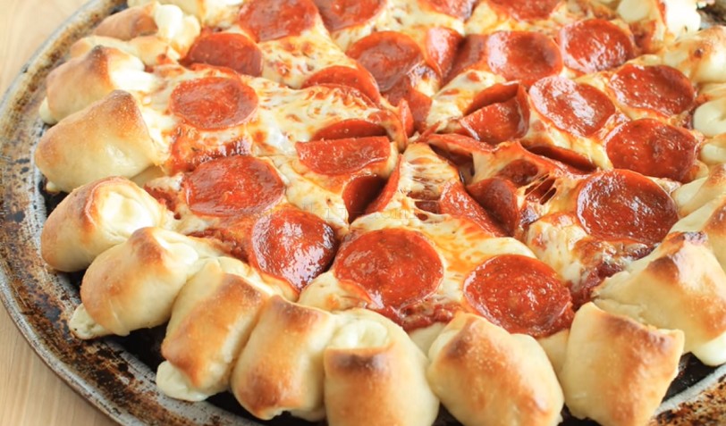 Рецепт пиццы пепперони с сыром