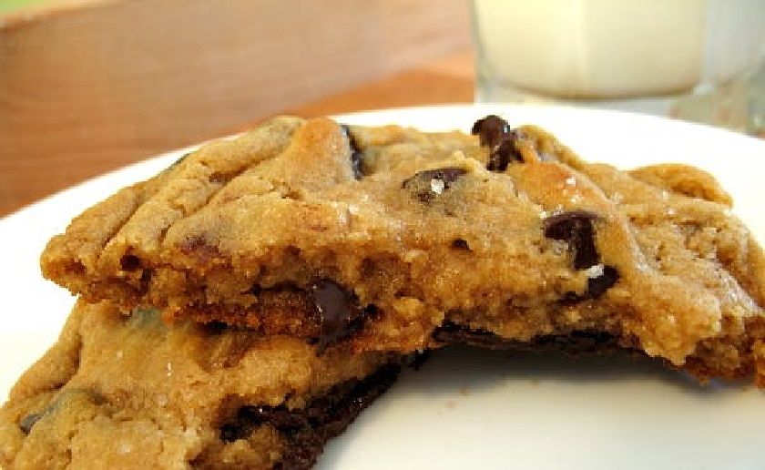 Печенье с кусочками шоколада быстрый рецепт