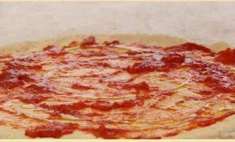 Пицца маргарита добавляем пасту