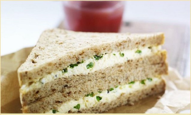 Рецепт сендвича