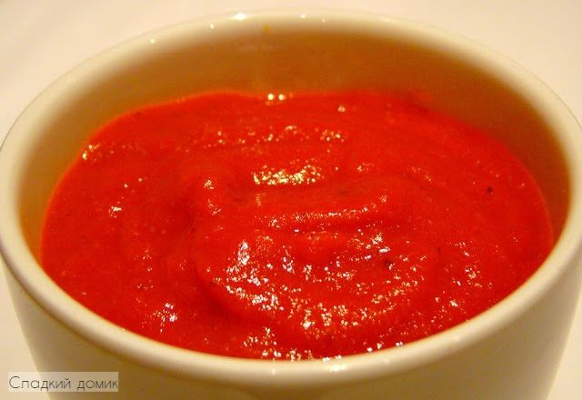 Домашний кетчуп рецепт с фото