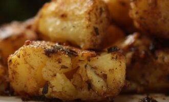 картошка в духовке на противне рецепт